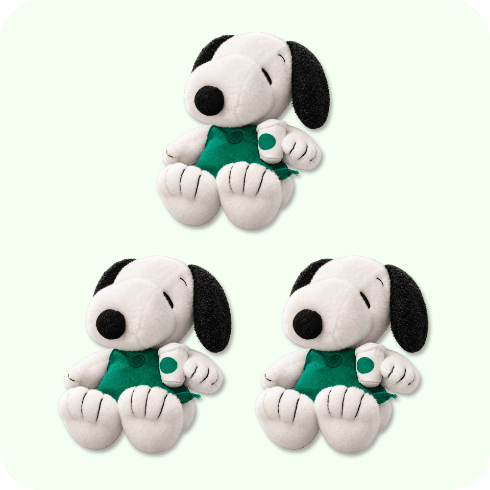 Starbucks Snoopy Plush 3PCS Starbucks Snoopy Plush 3PCS
