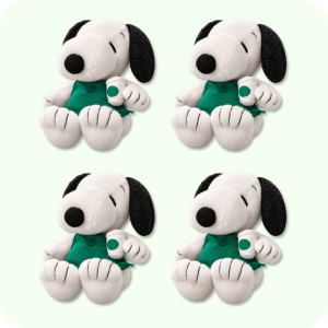 Starbucks Snoopy Plush 4PCS